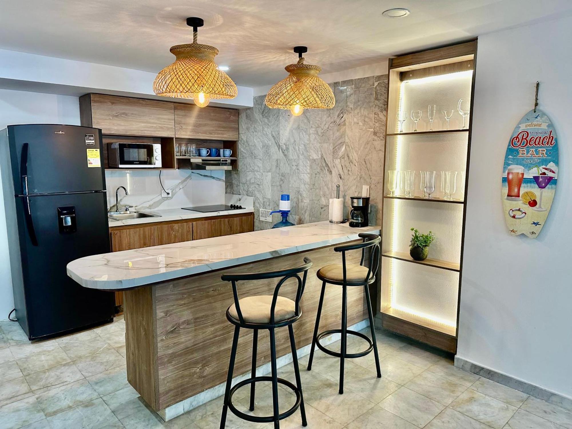 Exclusivos Apartamentos con playa privada San Andrés Exterior foto